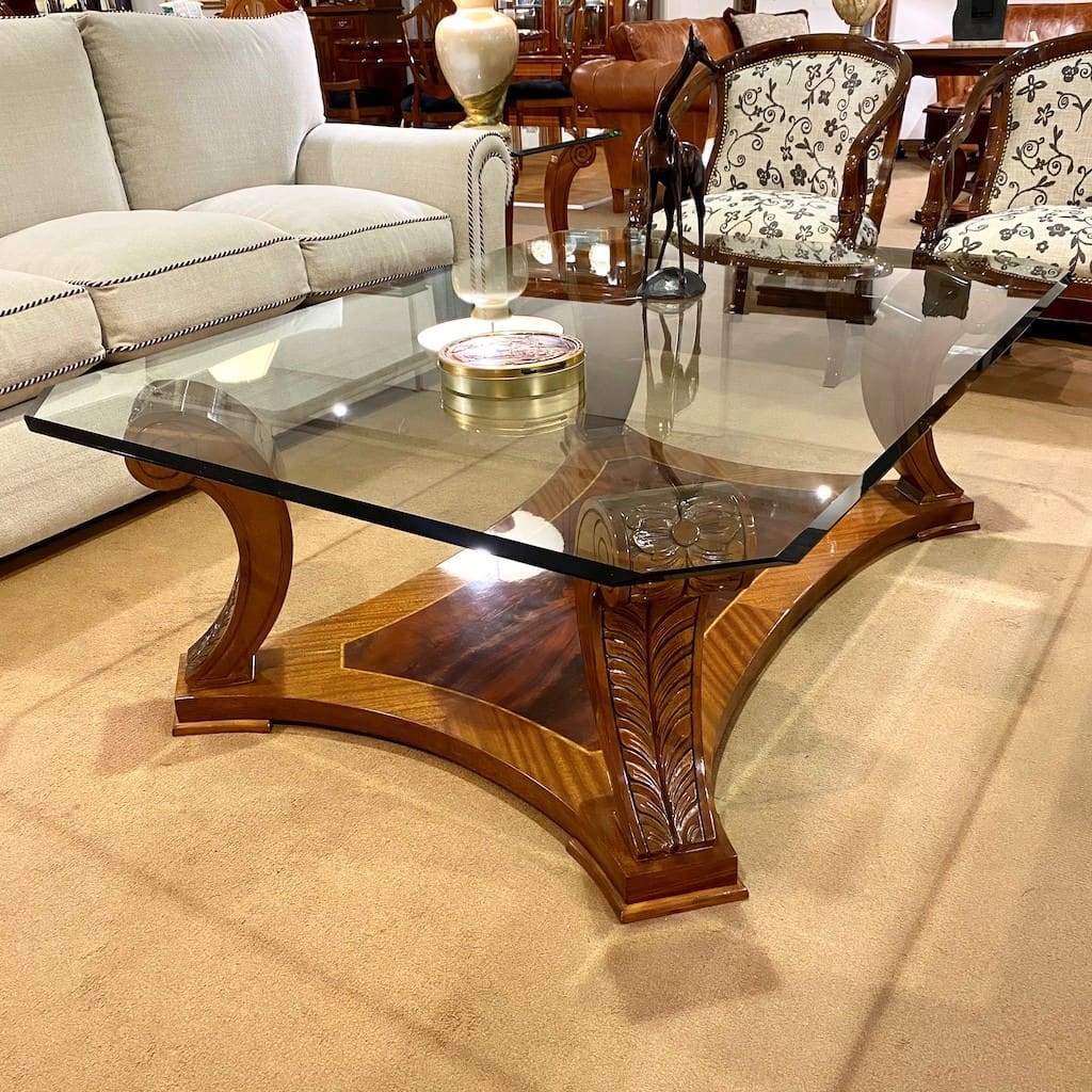 Mesa Renacimiento Cristal